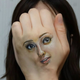 Illustration for article titled Truly Surreal Paintings of Japanese Celebrities